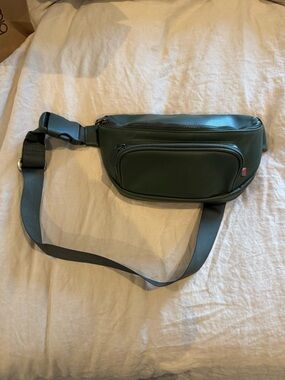Kibou Fanny pack diaper bag with fold out changing pad